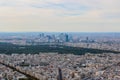 Paris aerial view